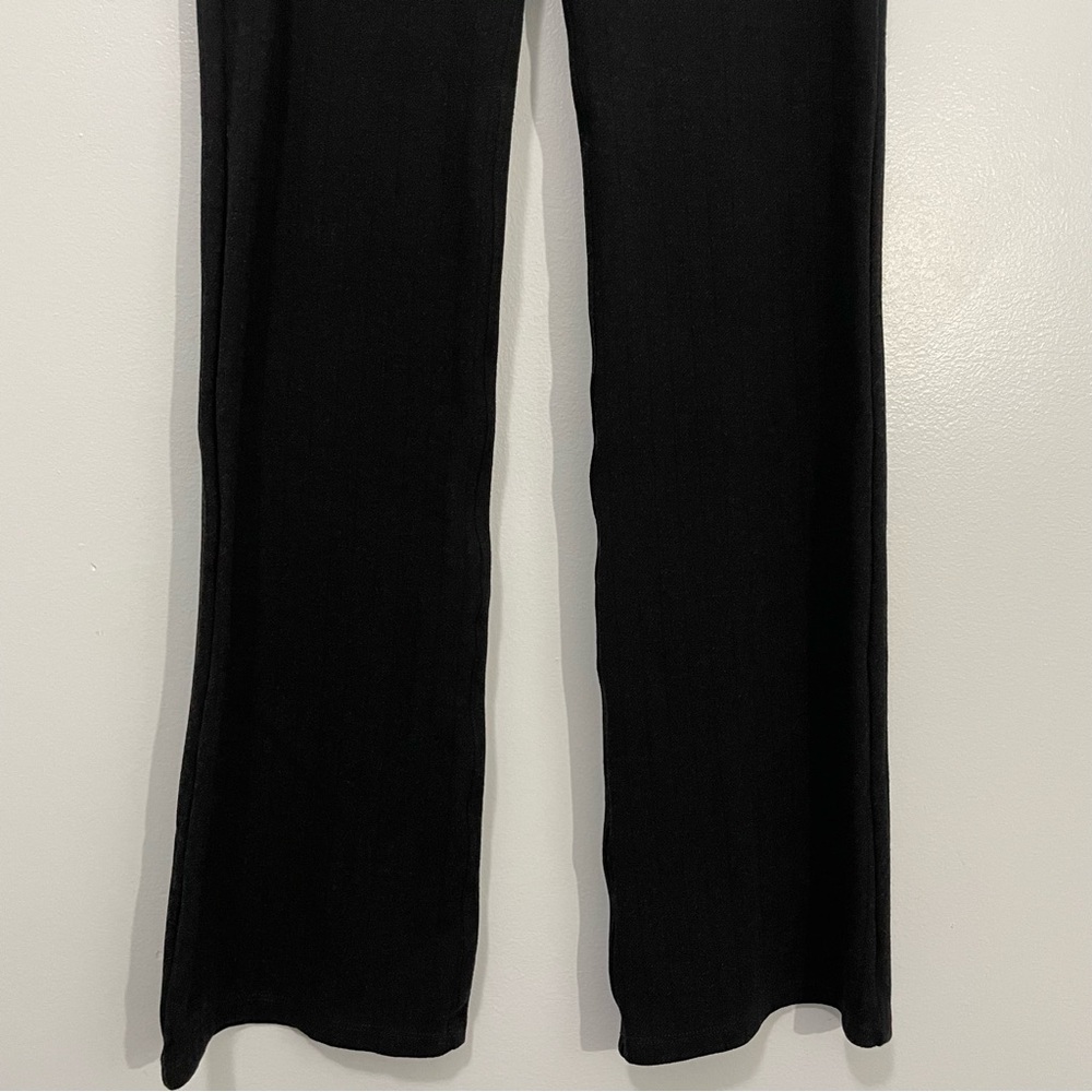 Betabrand Black Yoga Boot Leg Dress Trouser Pants M Long - Picture 5 of 13